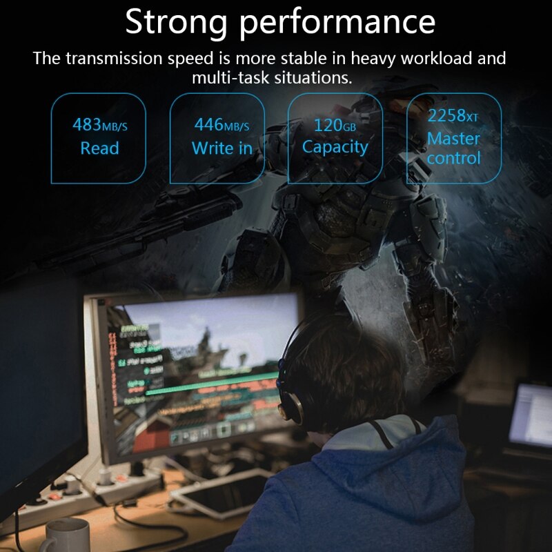 Universal Durable High Speed 2.5inch 120GB 240GB SSD Hard Disk Internal Solid State Drive for Notebook Laptop Desktop