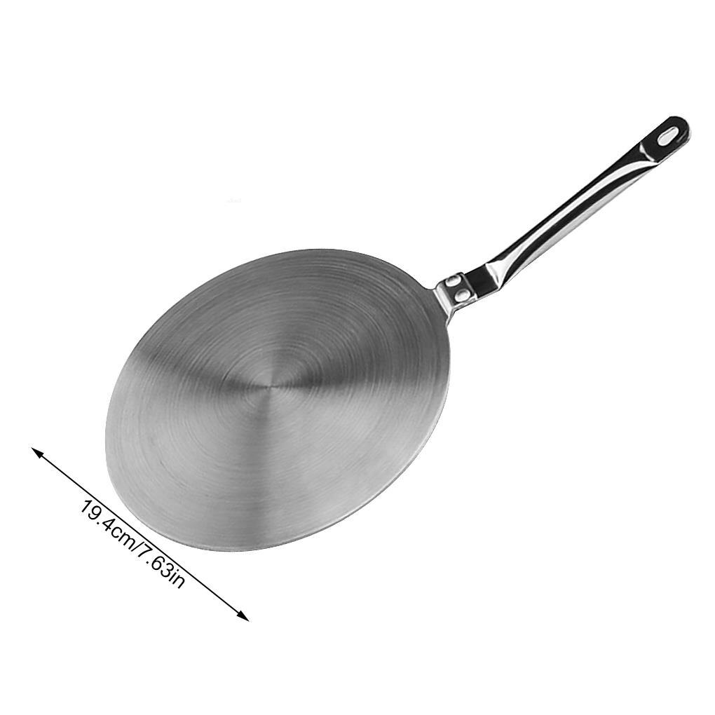 Round Heat Diffuser Plate Home Kitchen Stainless Steel Heat Conductive Diffuser Disc Kitchen Tool