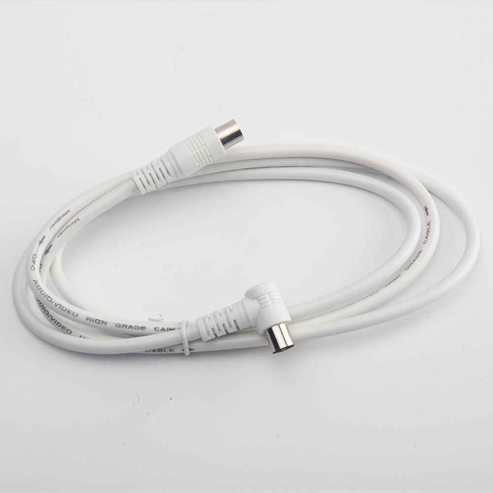 1.5m/59.06inch For High-definition Television Signal Transmission Flexible HD TV / M-TV / STB Video Cable Male To Male TV Line