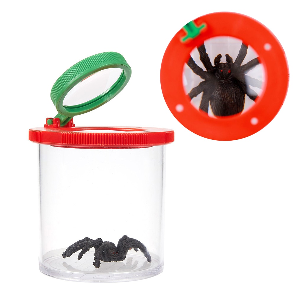 Kinderen Educatief Speelgoed Draagbare Bug Box Vergroten Insecten Viewer 3x-6x Vergroting Kids Speelgoed Vergroting Kind Speelgoed