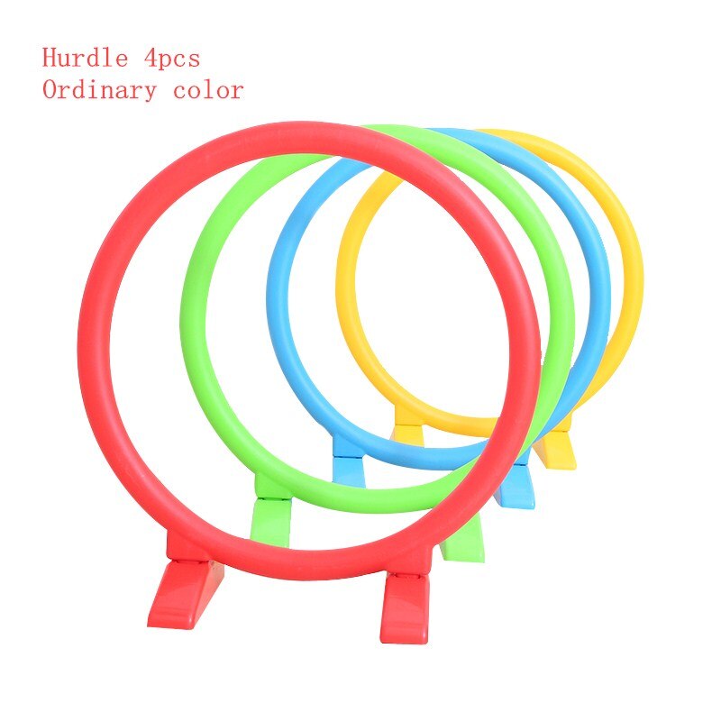 Happymaty Bambino Hurdle Scuola Materna Cerchio di Plastica Giocattolo Trapano Foro Porta Ad Arco Attività All'aperto Attrezzature Sportive Giocattoli per I Bambini zd02: VIOLA