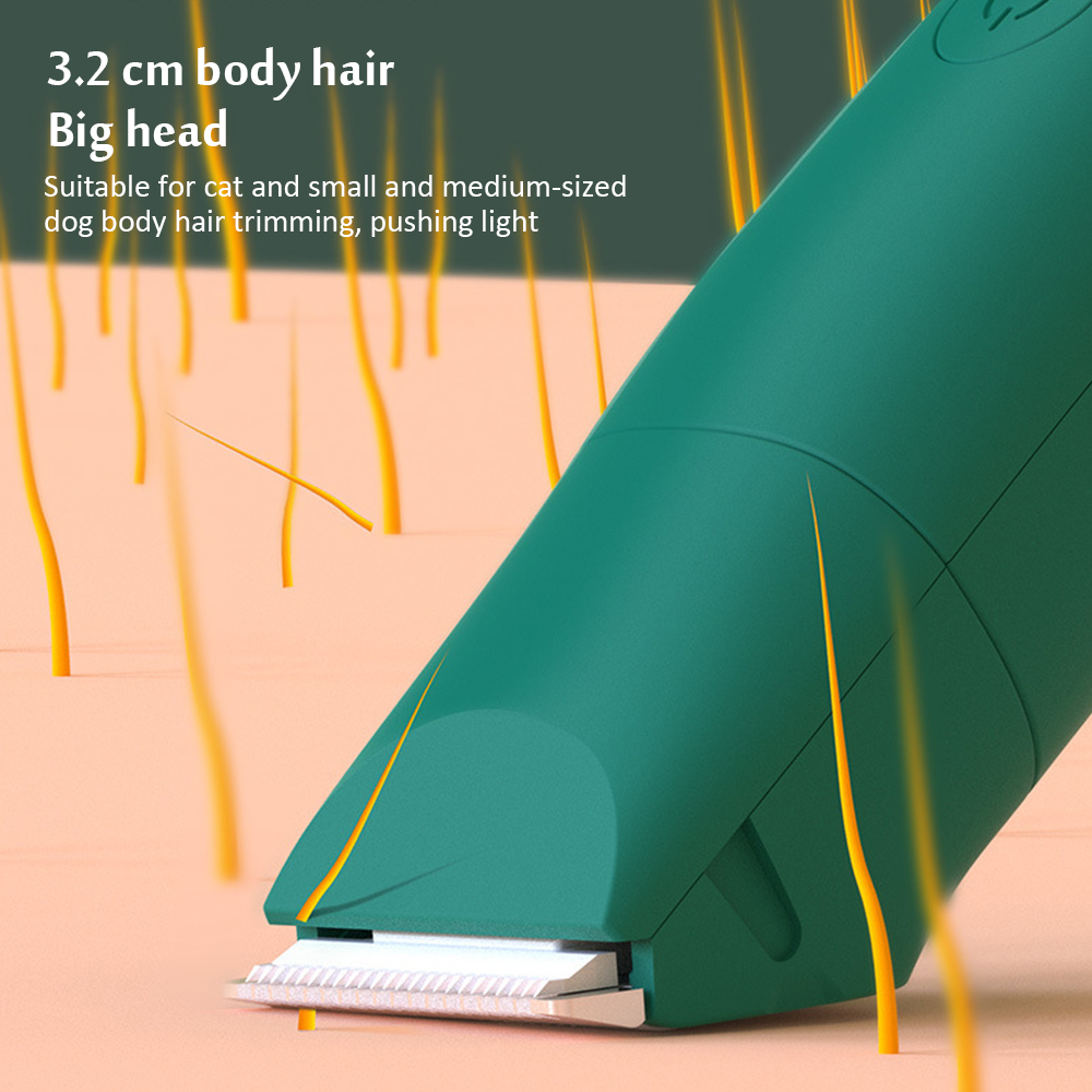 4 in 1 Pet Grooming Kit Rechargeable Pets Haircut Trimmer Cat Dog Paw Nail Grinder Foot Cutter Animal Hair Modeling