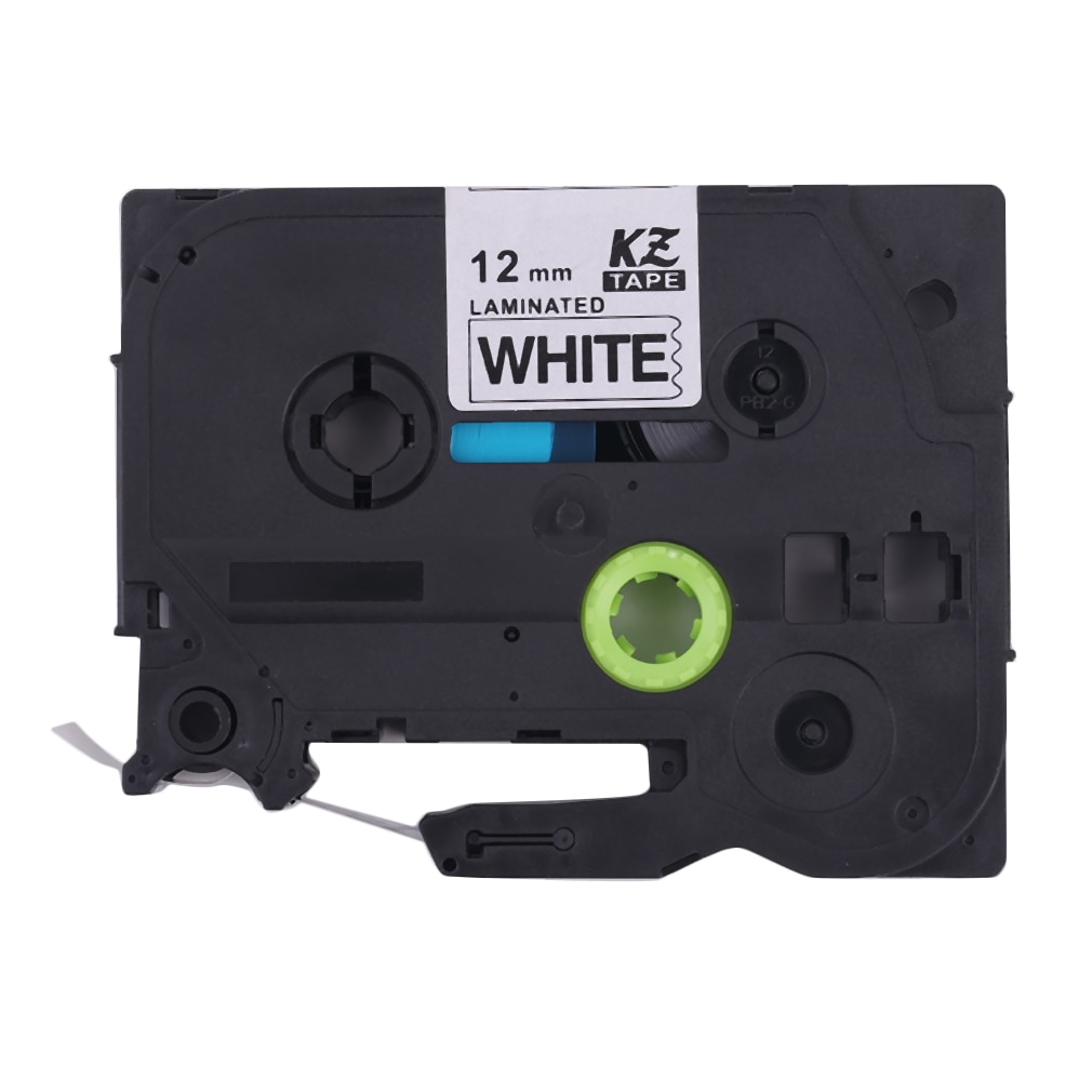 Kze-231 Black On White 12MM Label Maker Tape Universal Lable Tape Compatiable For Brother P-TOUCH Cartridge