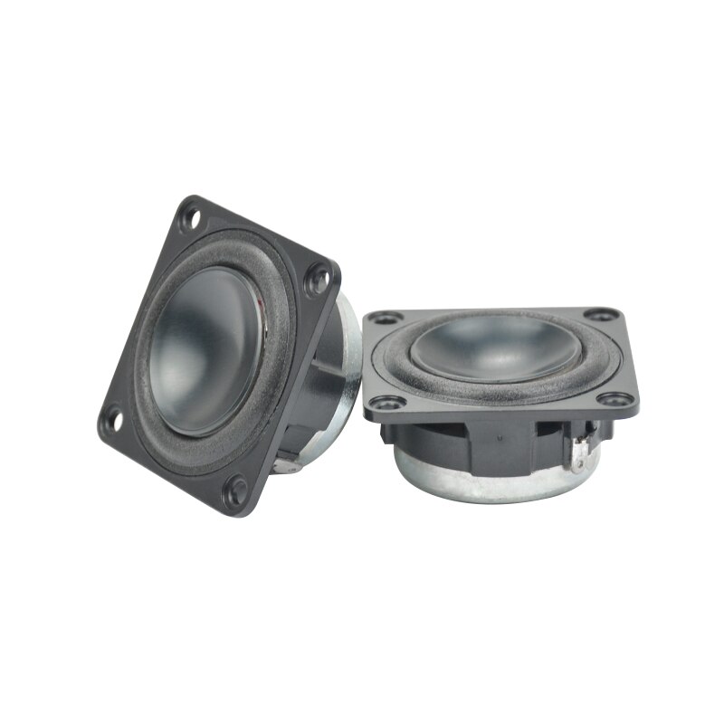 AIYIMA 2Pcs 1.75Inch Full Range Speakers 43MM 4 ohm 5W Square High Power Speaker