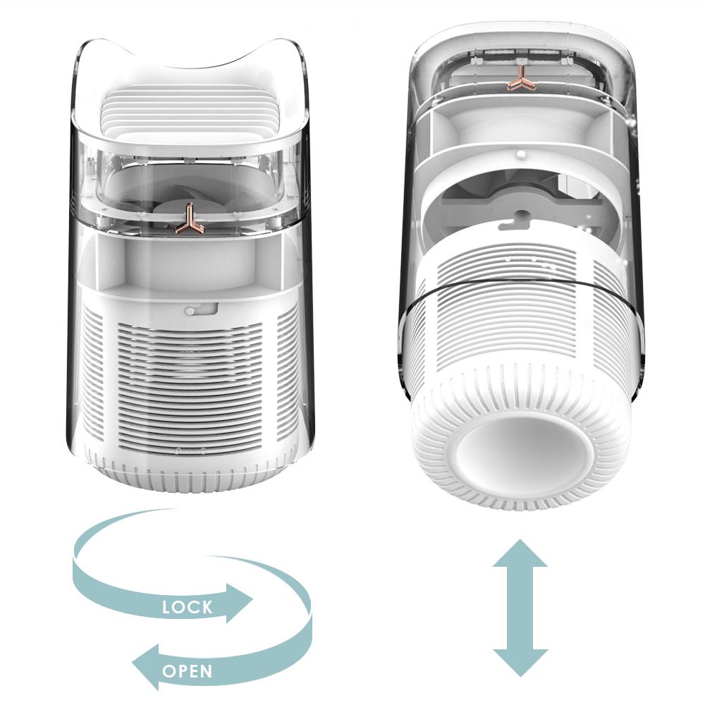 Handig Val Lamp Kat Vorm Woondecoratie Led Licht Duurzaam Desktop Muggen Killer Mode Anti-Muggen Lamp Zapper