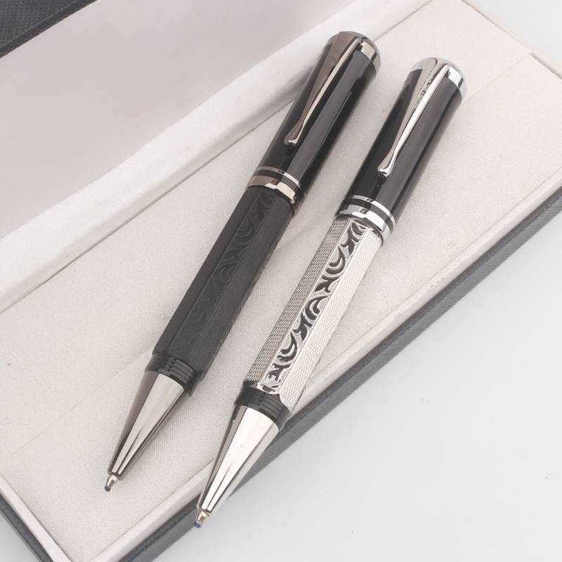 MB Rollerball Ballpoint Writer Marcel Proust Classique Style Carving Fountain Pens Writing Ink