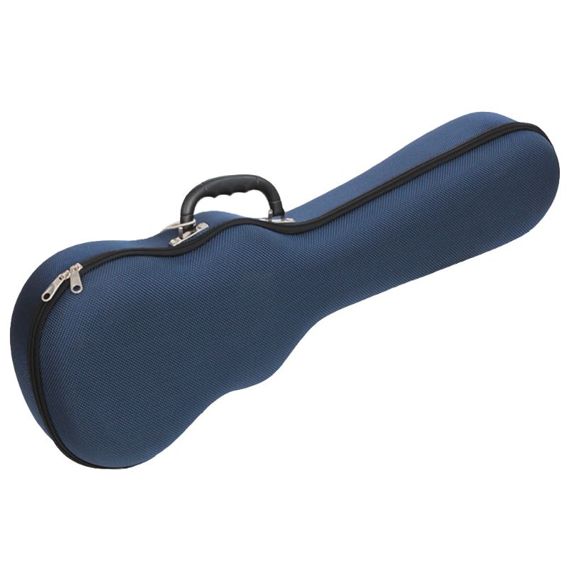 1 pc ukelele draagtas opbergruimte dubbele schoudertas harde doos houder voor 21 inch ukelele: Default Title