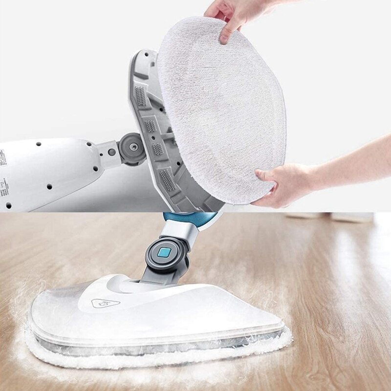 4Pcs Mop Doeken Voor Vaporetto Smart 40 Mop Stoomreiniger Vaporetto SV400 Hygiëne SV420 Frescovapor Mop Doek