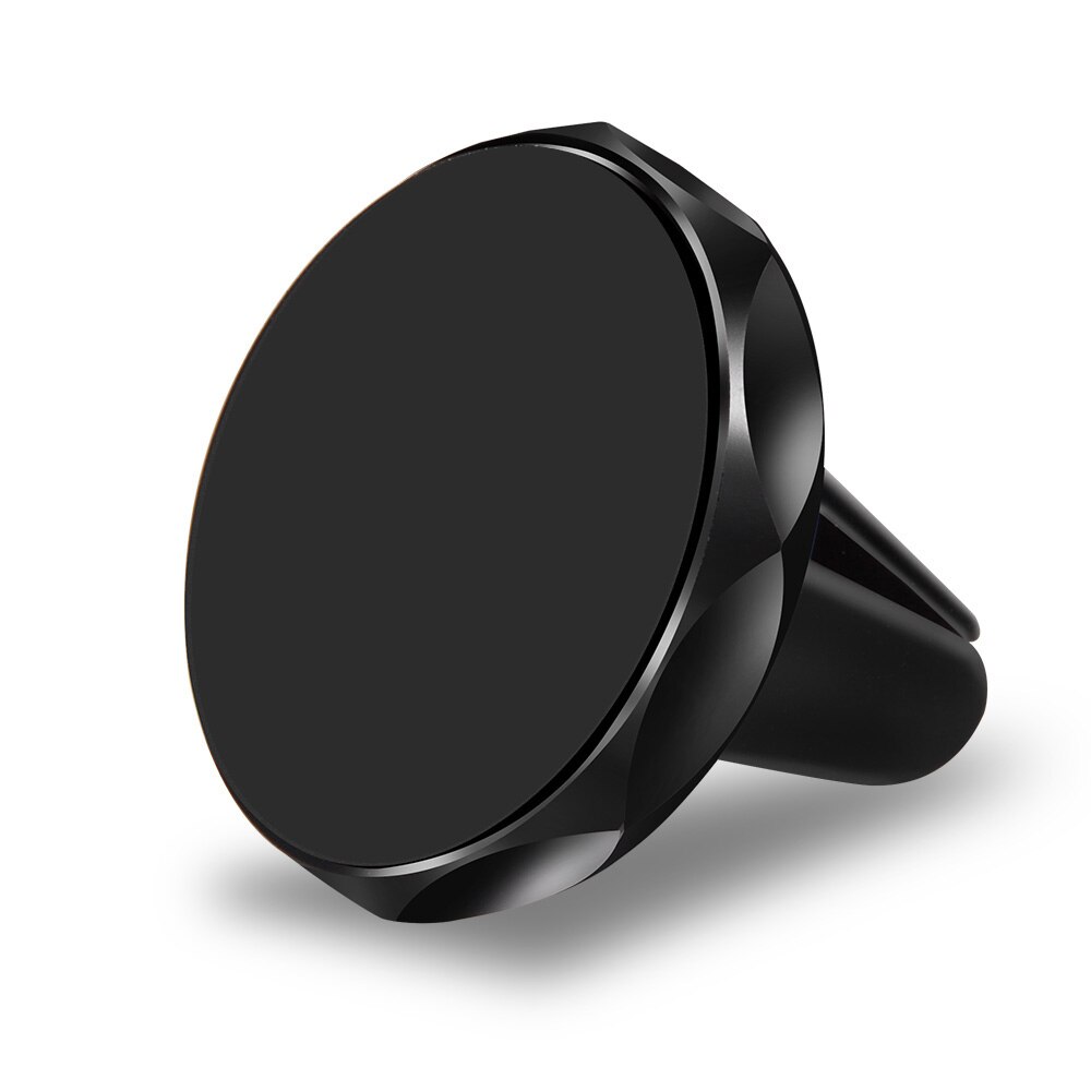 Olaf Ruit Universele Magnetische Auto Telefoon Houder Voor Iphone 6 7 8 Plus X Air Vent Mobiele Telefoon Car Mount stand Houder Voor Xiaomi: Black