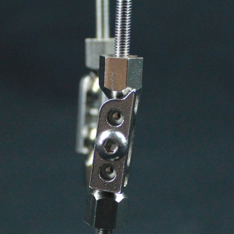 Rvs kogelgewricht met M3 schroefdraad gat