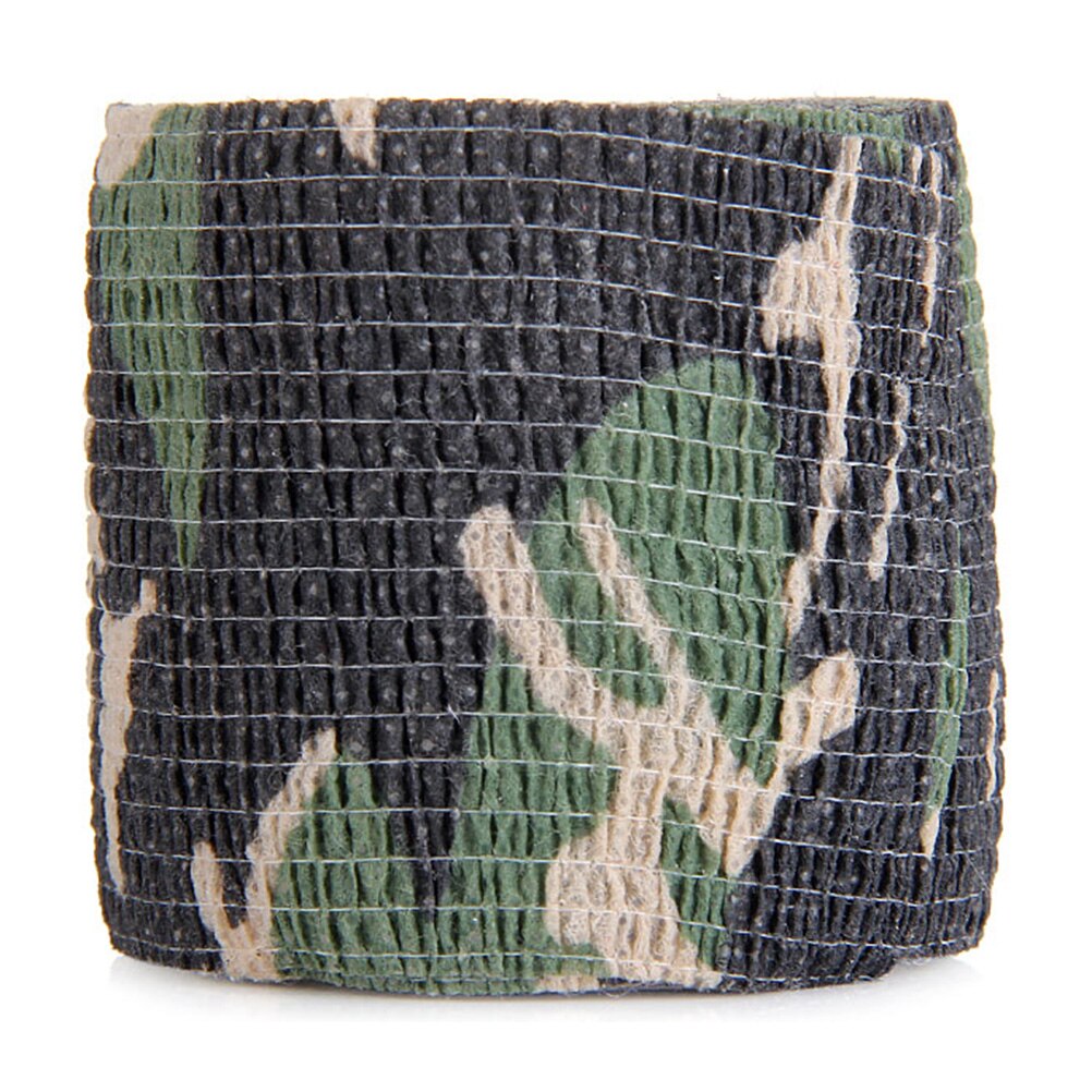 Uning Self-adhesive Protective Camouflage Tape Wrap 5CM x 4.5M Camo Form Non-woven Fabric Stealth Tape Stretch Bandage