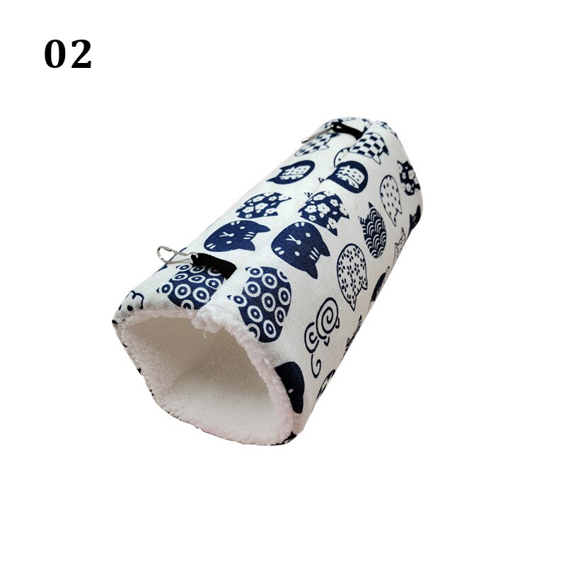 Hamsterin häkki fretti tunneli lämmin käytävä pieni lemmikki kanava hunajapussi lentävä minkki marsu marsu pehmeä pehmo tunnelipesä: 02 / 22 x 10