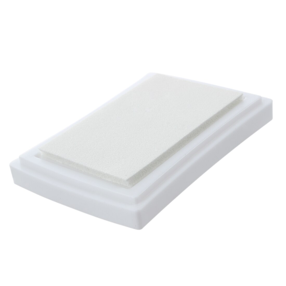 7.2 x 5.2 x 2.1 cm lärare bläckstämpel och dyna barnleksak - vit