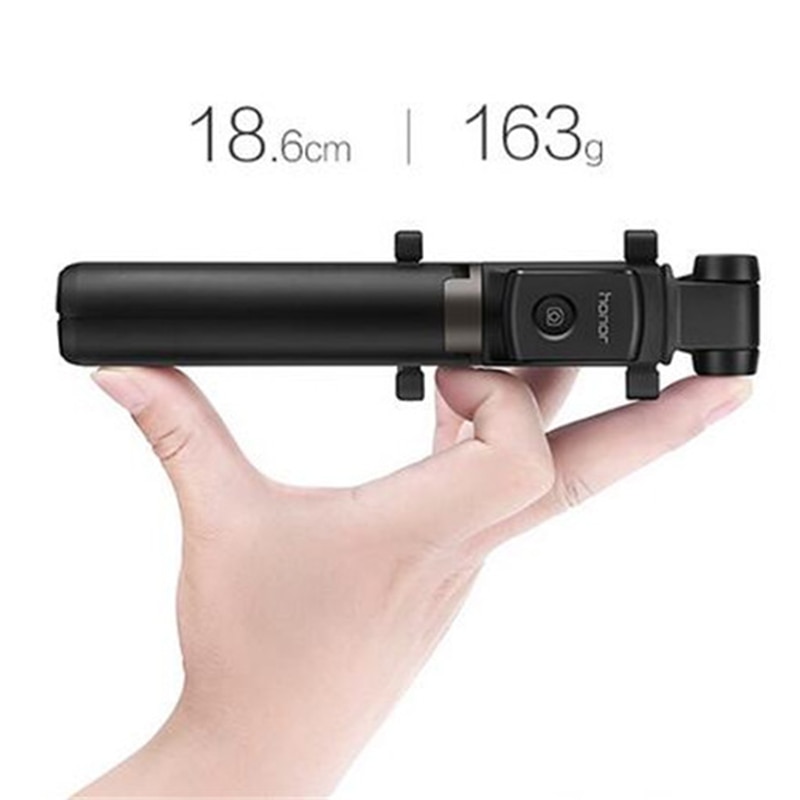 Huawei honor  af15 selfie stick stativ bluetooth 3.0 bærbar trådløs bluetooth kontrol monopod håndholdt til android ios telefon