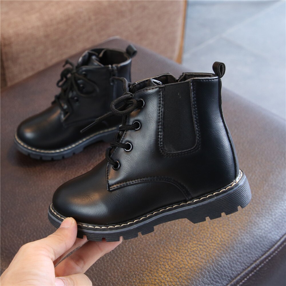 Comode scarpe da bambina per bambini stivali da bambino in gomma scarpe autunno stivali da bambina casuale di nuova moda per scarpe da bambino 21-30