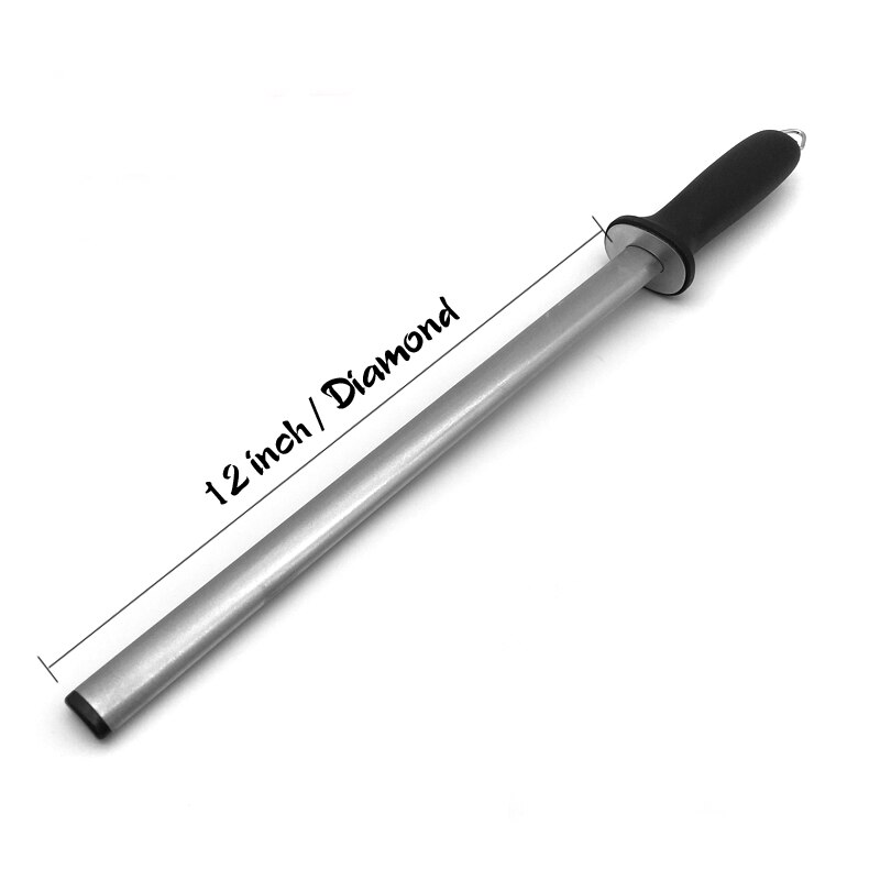 Taidea Professionele Keramische Slijpstaaf Diamant Aanzetstaal Messen Japanse Chef Messen Damascus Messen Musats: TG0826  12inch