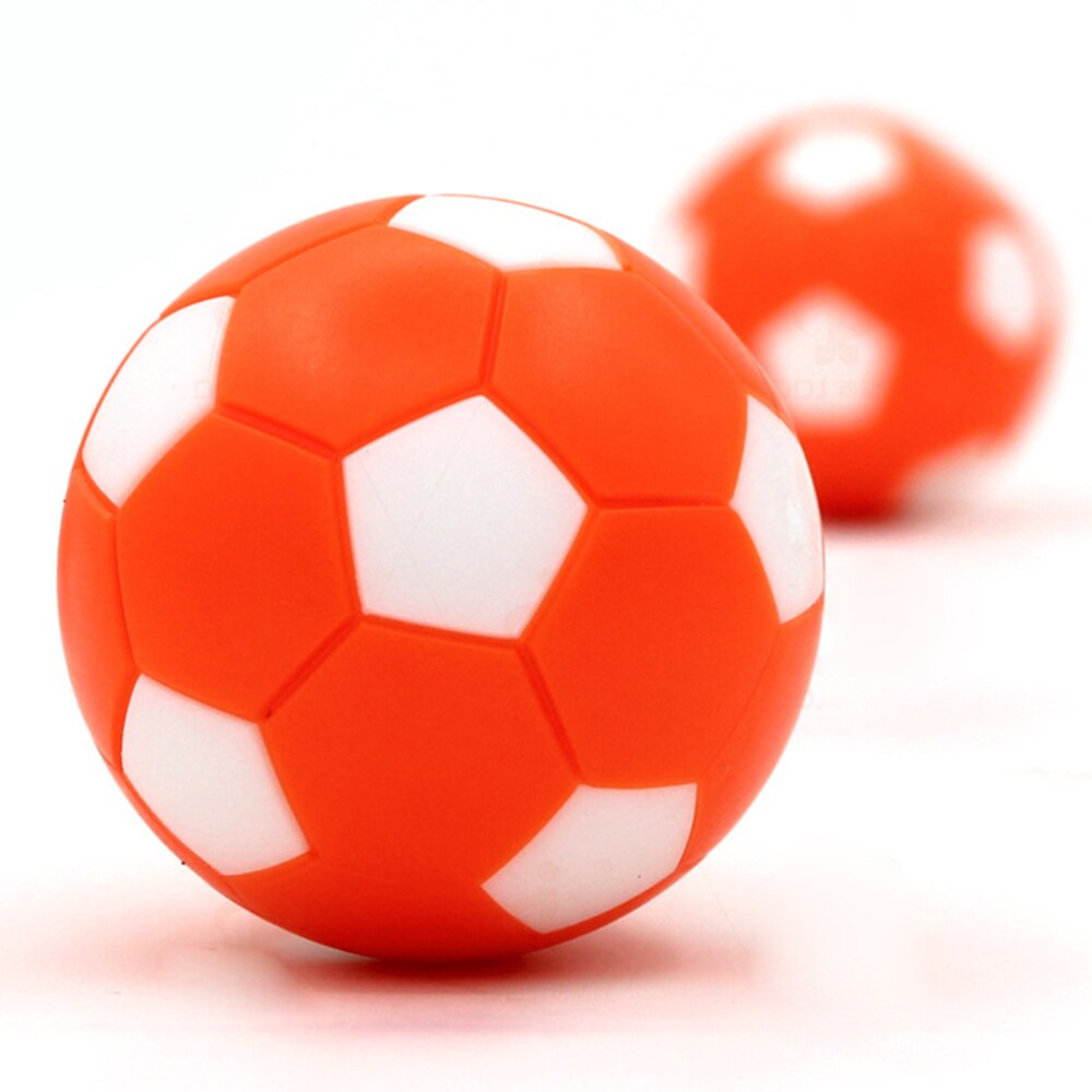 12PCS Colorful Mini Classic Plastic Durable Soccer Tabletop Footballs Foosball Balls for Playing Entertainment