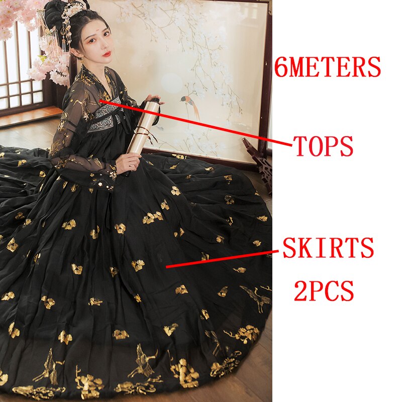 Women Classical Dance Costume Embroidery Hanfu Traditional Fairy Folk Dance Dress Performance Clothes Festival Outfit SL1718