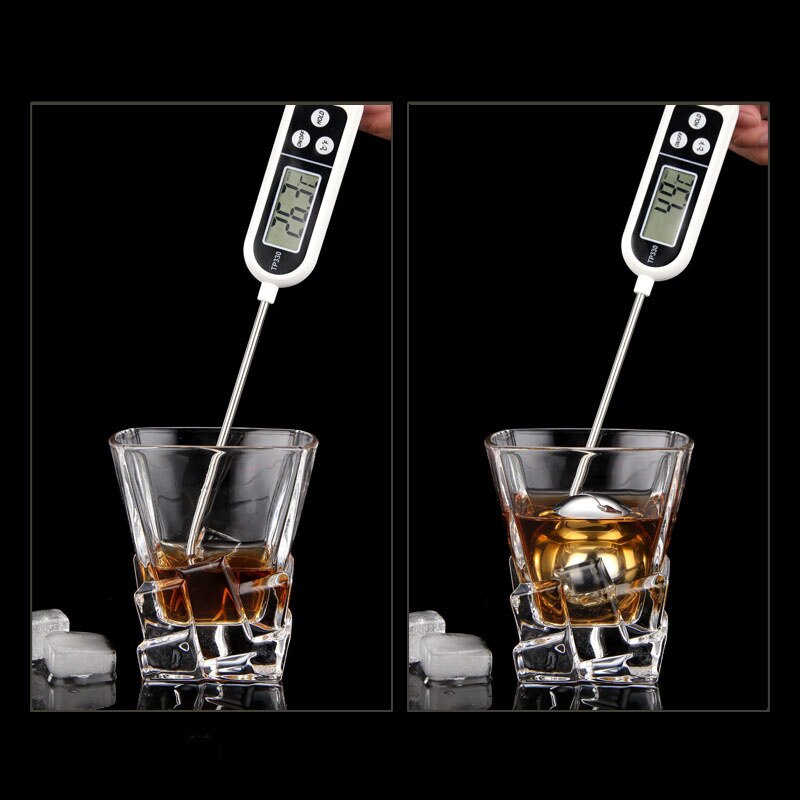 Whiskey Blocks Set - 2pcs Whiskey 304 Stainless Steel Ice Cube Set - Reusable Ice - Best drinkable