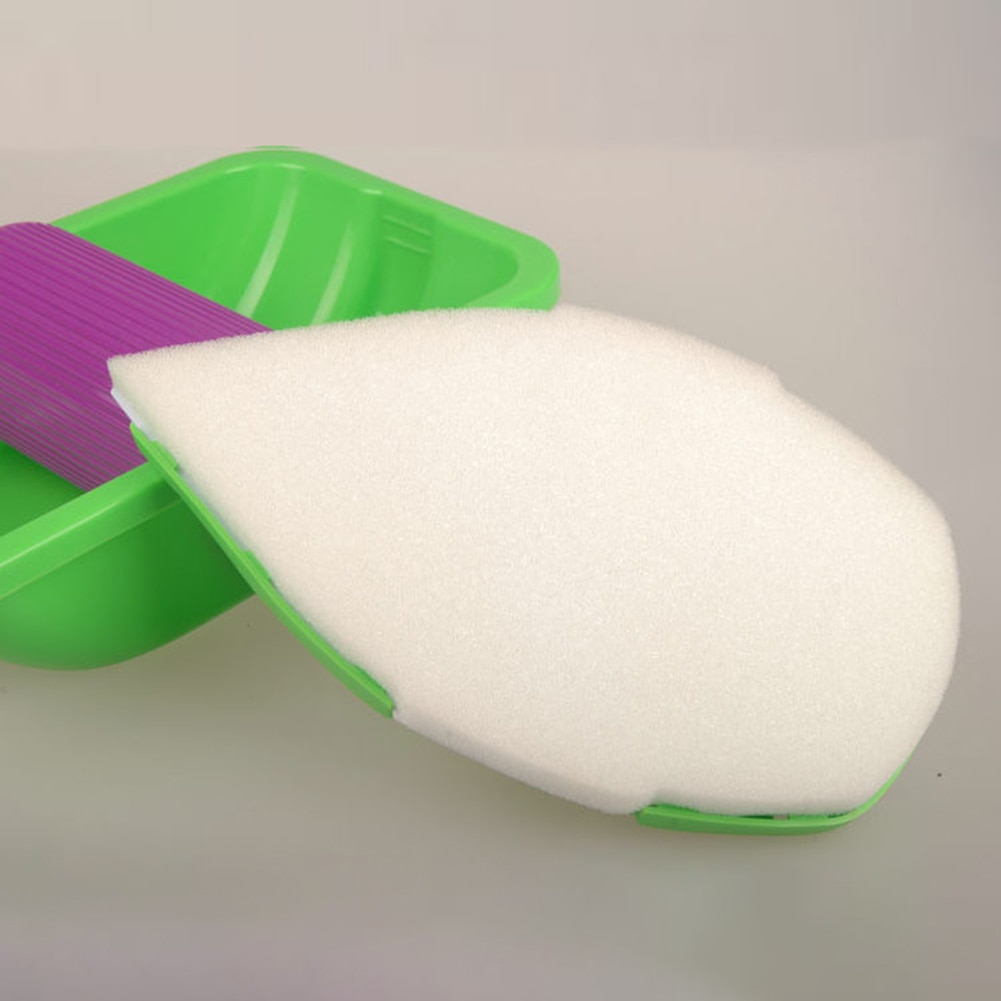 2pcs Foamed Resin Sponge Cleaning for Household Painting Brush Decorative Tool Home Roller Paint Brush for Wall