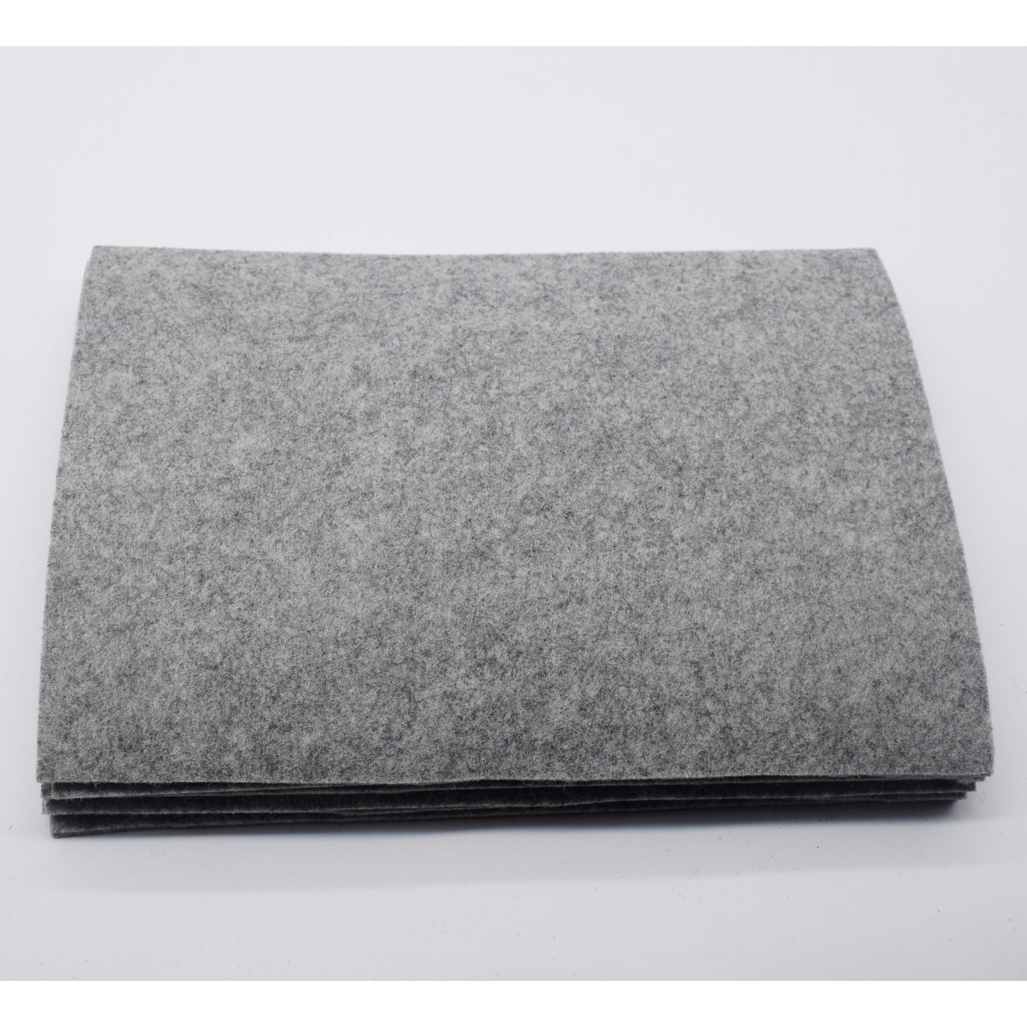 A4 hårde tykke 4mm kunstige uldfilt polyester non woven grå filt fieltro para manualidades diy håndværk håndlavet vilt stof