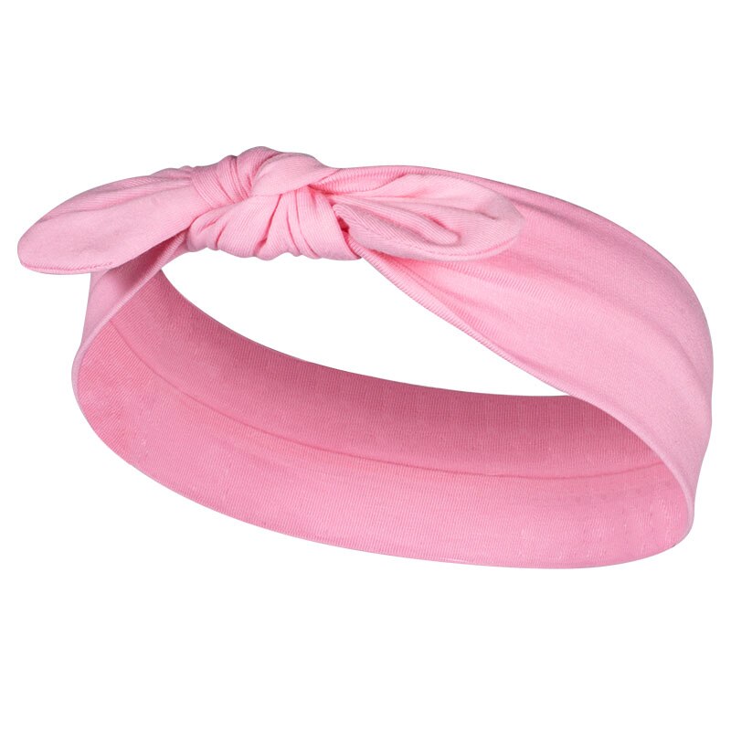 Bandeau Turban en coton avec nœud élastique pour femmes, 2022: FG105-7