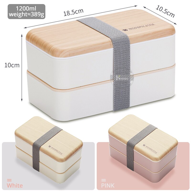 Bento Box Japanese Lunch Box, Bento Lunch Box Containers for Kids and Adults