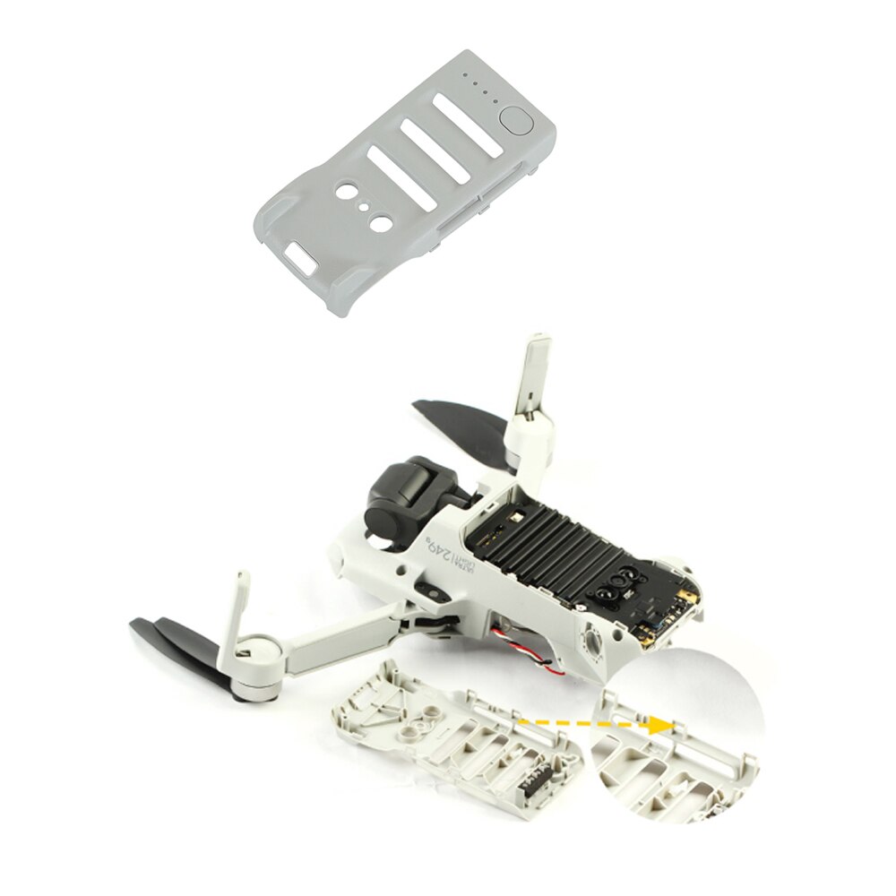 Original Drone Body Shell Upper Bottom Housing Battery Cover Screw Kit Shaft Arms with Motor for DJI Mavic Mini Repair Service