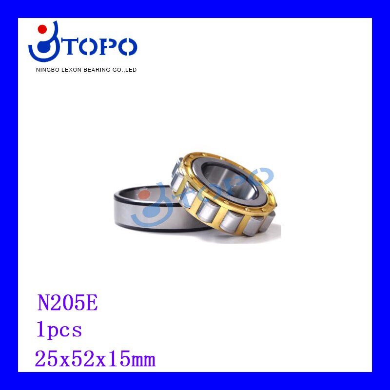 25*52*15 Cylinder roller bearing N205E