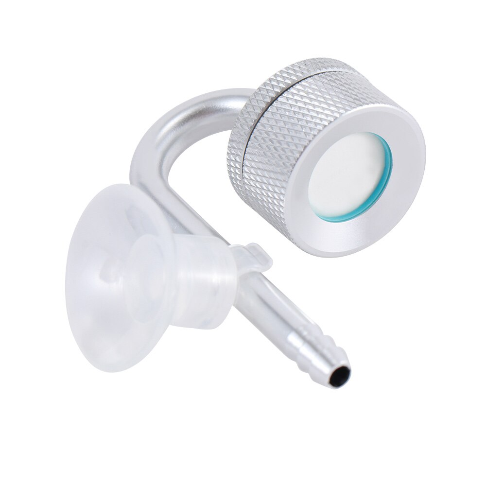 1 Pc Aquarium CO2 Diffuser Glass Tank Bubble Atomizer Reactor Solenoid Regulator Moss CO2 Atomizer for 60~300L Plants: Aluminum