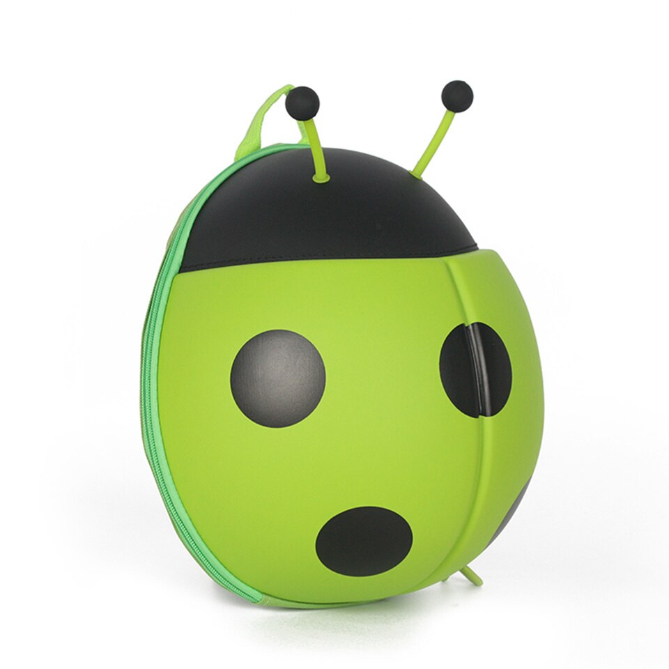 Int'g Leuke Ladybird Pluche Rugzak Meisjes Jongen Kinderen Tas Lieveheersbeestje Schooltas Kinderen Speelgoed Rugzak Voor Kind Waterdichte 28cm: green