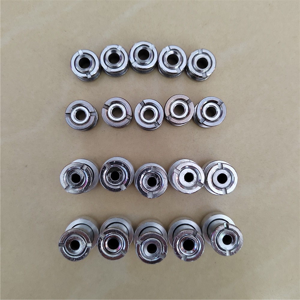 Tornillos de rueda de cadena de manivela MTB, tuerca de perno de disco fijo, plato, piezas de bicicleta de carretera, juego de bielas de reacondicionamiento de bicicleta plegable, monobloque de clavo de acero