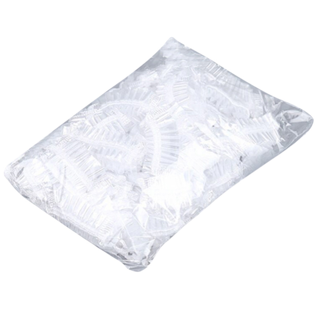 100Stck Einweg Friseur Ohrenschützer Salon Klar Ohr Abdeckung Ohr Schutz Haar Farbstoff Schützen Kappe Haar Farbe Styling Werkzeug: Ursprünglich Titel