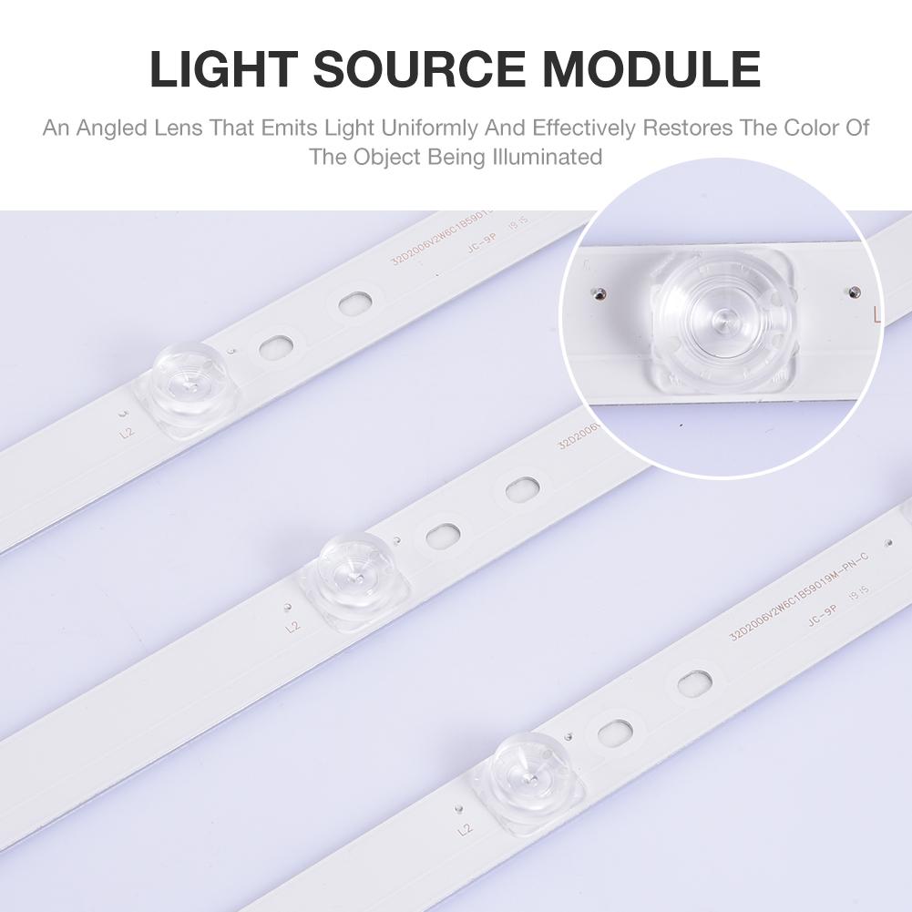 3PCS LED Back Light Strip For 32 Inch LG LCD TV Innotek Drt 3.0 TV Bright Aluminum Substrate Quick Heat Dissipation Lamp