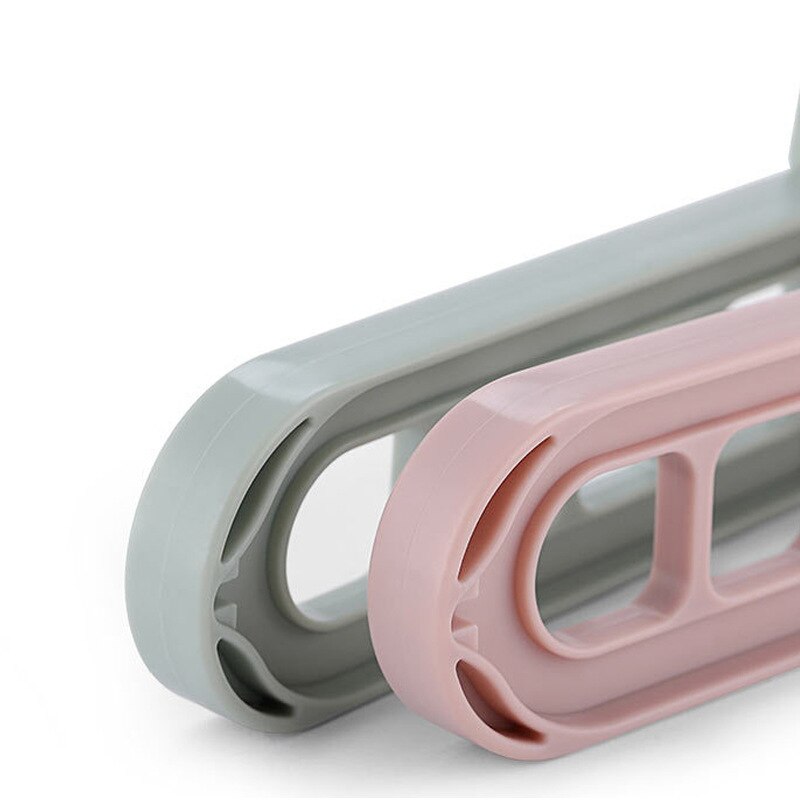 9-hole Clothes hanger organizer Space Saving Hanger multi-function folding magic hangers drying Racks Scarf clothes Storage
