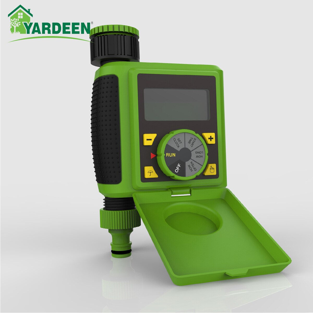 LCD Screen Automatic Electronic Irrigation Watering System Solenoid Valve Controller with Rain Delay and Manual Function