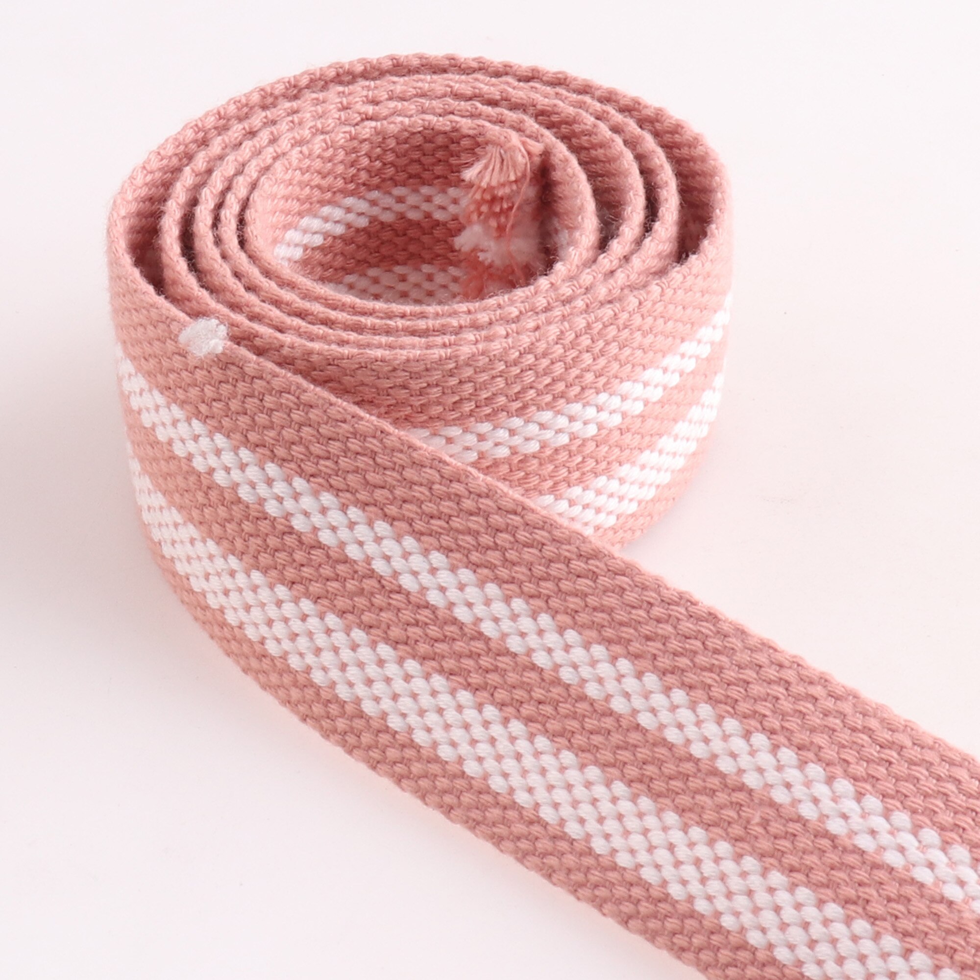 38mm Cotton Webbing Ribbon Belt Bag Cotton Webbing Polyester/Cotton Webbing Knapsack Strapping Sewing Bag Belt Accessories 3yard: Pink