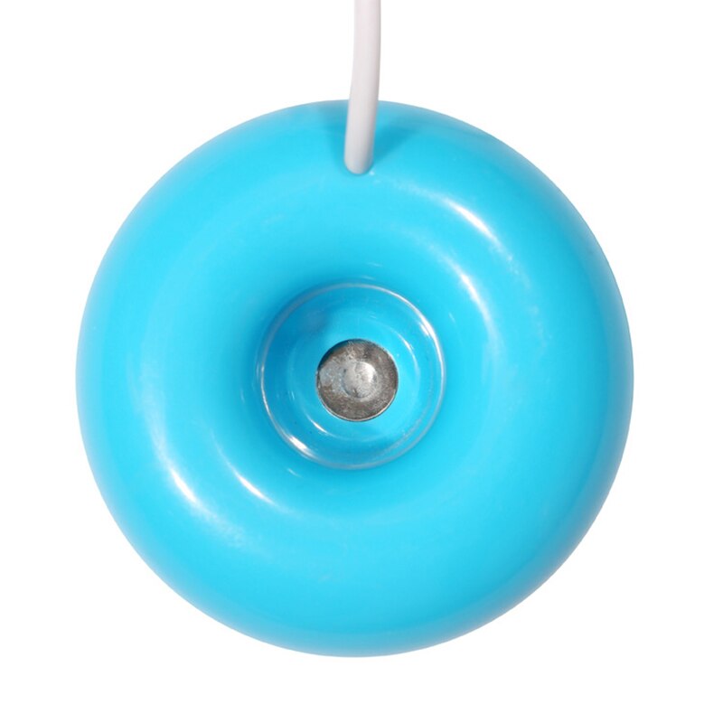 Mini humidificador portátil de iones negativos, purificador de aire de donut USB, difusor de Aroma de vapor para el hogar, purificador de vapor: Blue