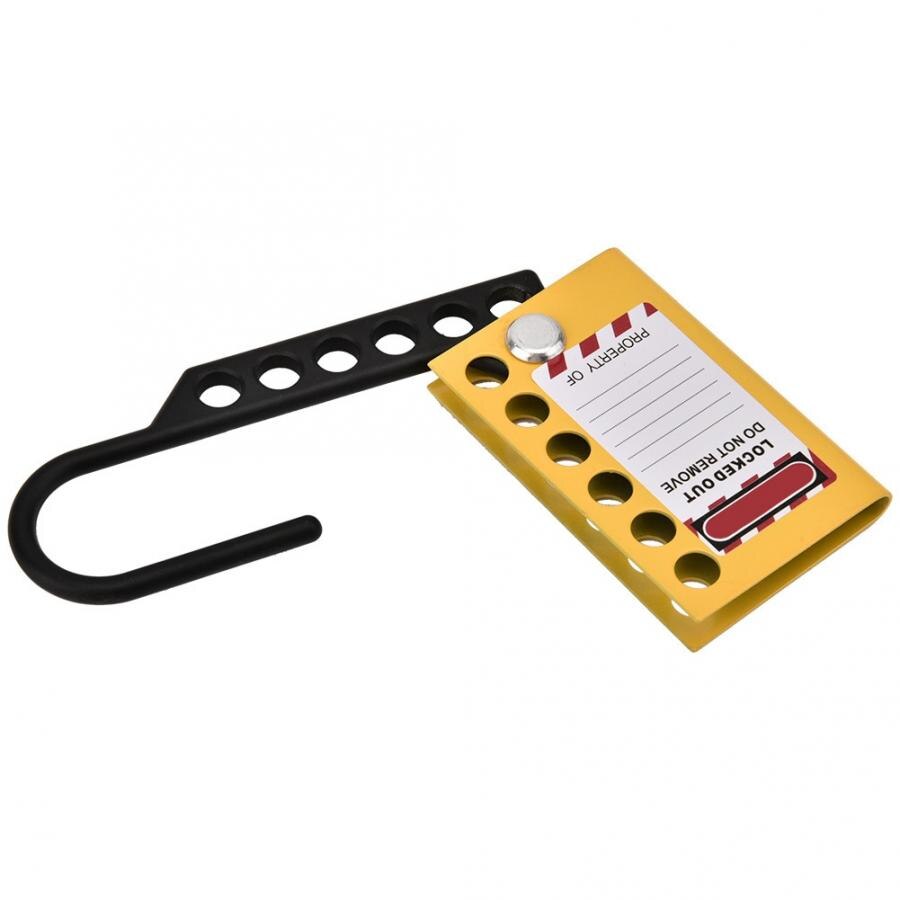 Aluminum Row Insulation Industrial Safety Hasp Lockout 6-hole Expander Lock BD-51