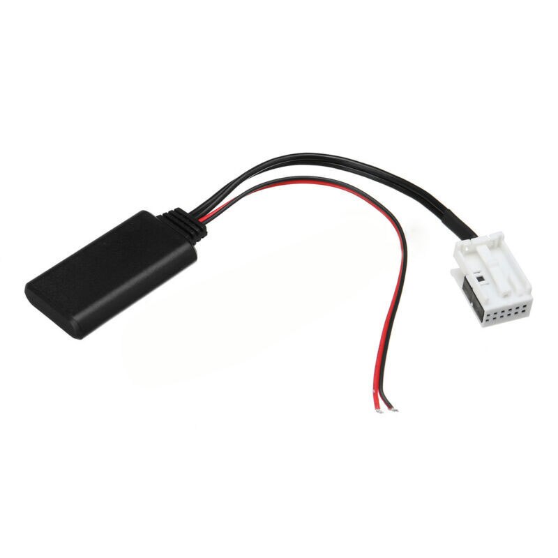 Aux kabel bluetooth adapter tilbehør 12v interiør 1 stk bilmodul radio