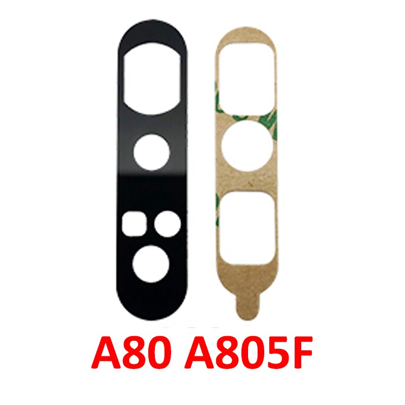 2 sztuk, powrót kamera tylna wymiana szklany obiektyw do Samsung A80 A31 A51 A71 A30S A50S A70S A21S A11 A20 A50 A40 M21 M31 A01 + narzędzia: A80 A805F