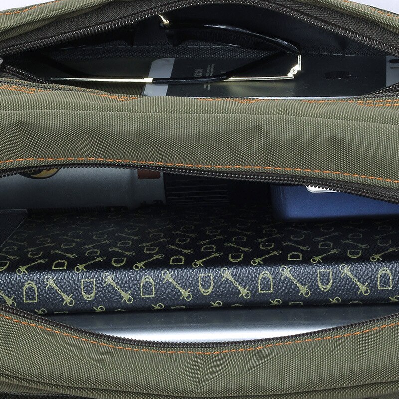 Nylon crossbody tasker enkelt skulder tasker rejse afslappet håndtasker besked tasker solid lynlås skoletasker til teenagere