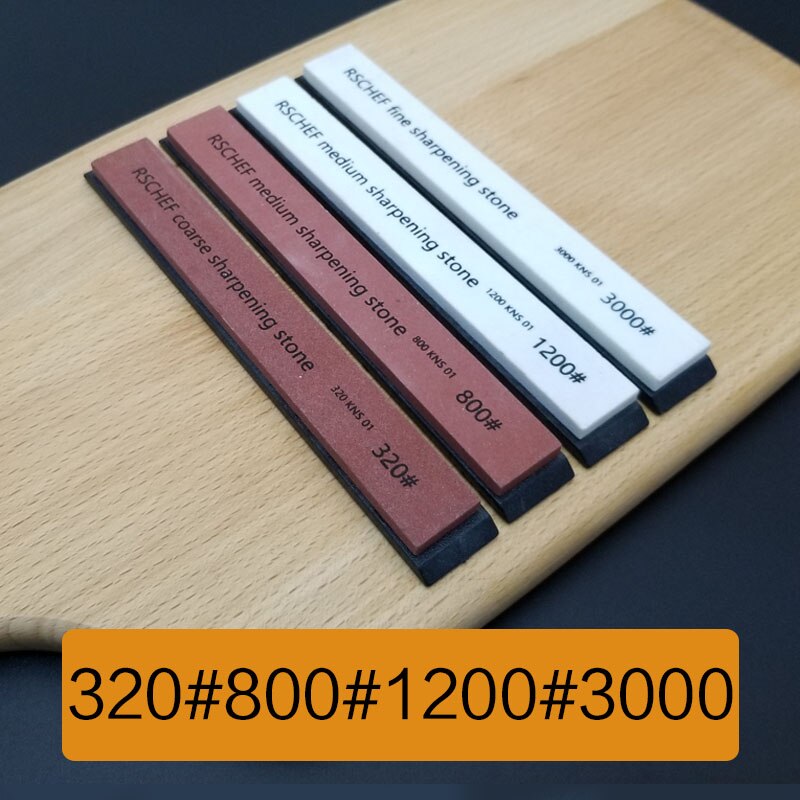 Fixed angle knife sharpener sharpening stone corundum diamond whetstone oil stone honing stones: 4pcs combination  C