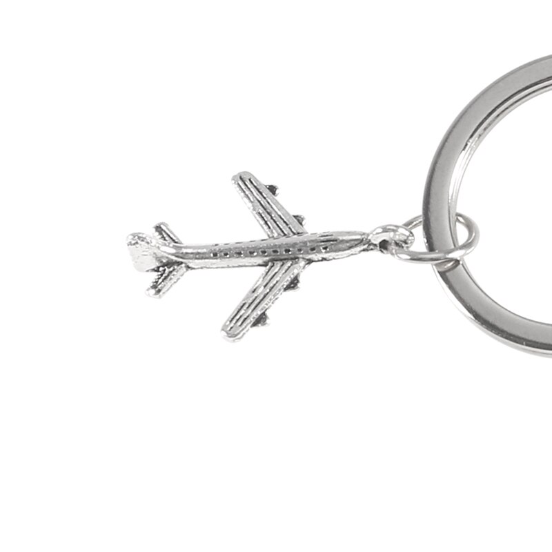 Car Key Chains Kiss Me Before Flight Car Keychains Mens Key Ring Chain for Aviation Airworthy Metal Key Holder