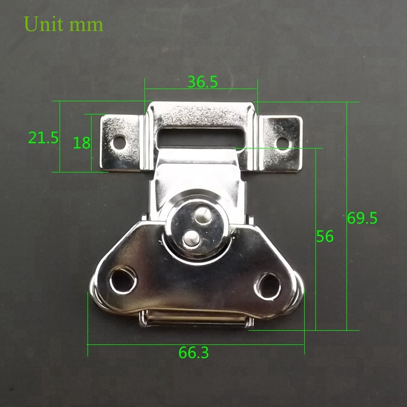 Butterfly Lock Buckle Metal Nose Lock Air Tool Wooden Box Rotating Locks Hardware Kit Accessories