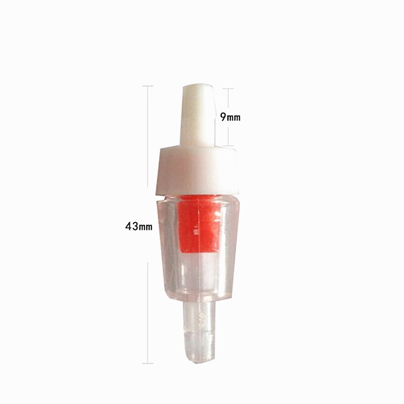 2/5/10PCS Durable Plastic One Way Check Valve For Aquarium Air Pumps One Way Non-Return Aquarium Check Valve