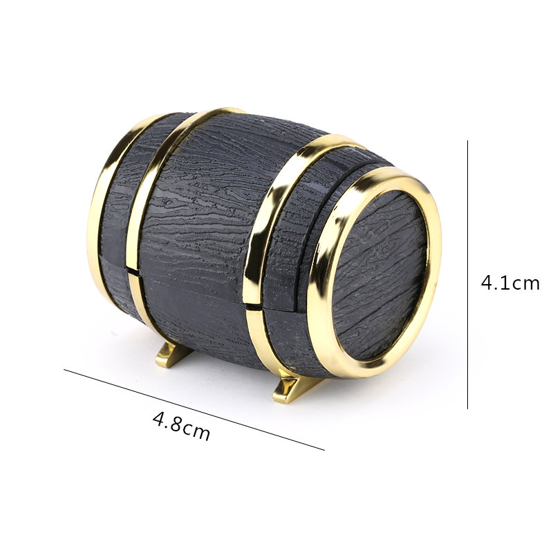 1 stück Wein Fass Samt Schmuck Kasten Hochzeit Ring Kasten Schmuck Container für Ohrringe Halskette Armbinde Anzeige Kasten Halfter