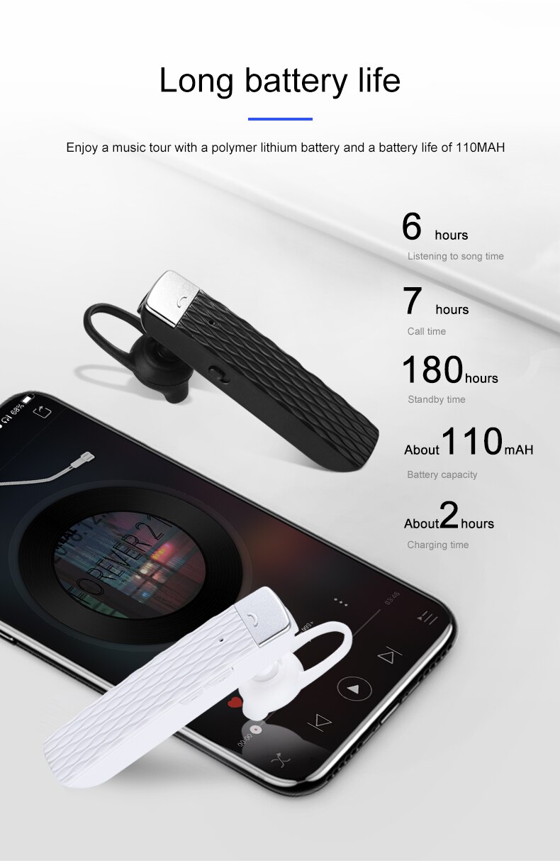 Voor Cyke Draadloze Bluetooth Vertaling Headset Business Smart Music Headset Voor Iphone Voor Android Bluetooth 5. 0