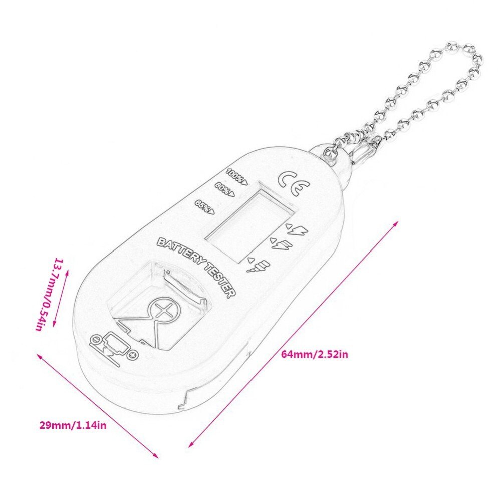 Hearing Aid Battery Portable Measuring Apparatus Device Electric LCD Screen BC06 Hearing Aids Battery Tester