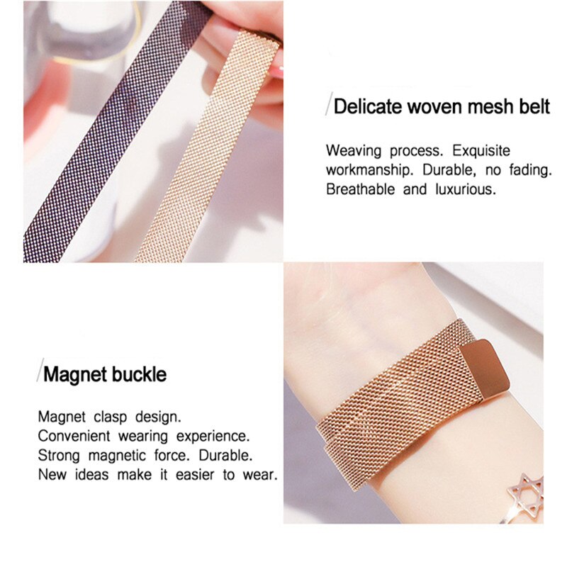 Luxe dameshorloges dameshorloge met vloeiende strass-steentjes, magnetisch dameshorloge met kwarts, relogio feminino, reloj mujer klok